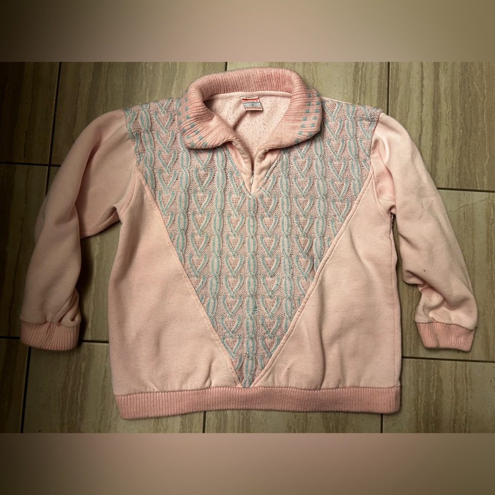 Vintage lady foot locker Patterned Sweater size‎ large